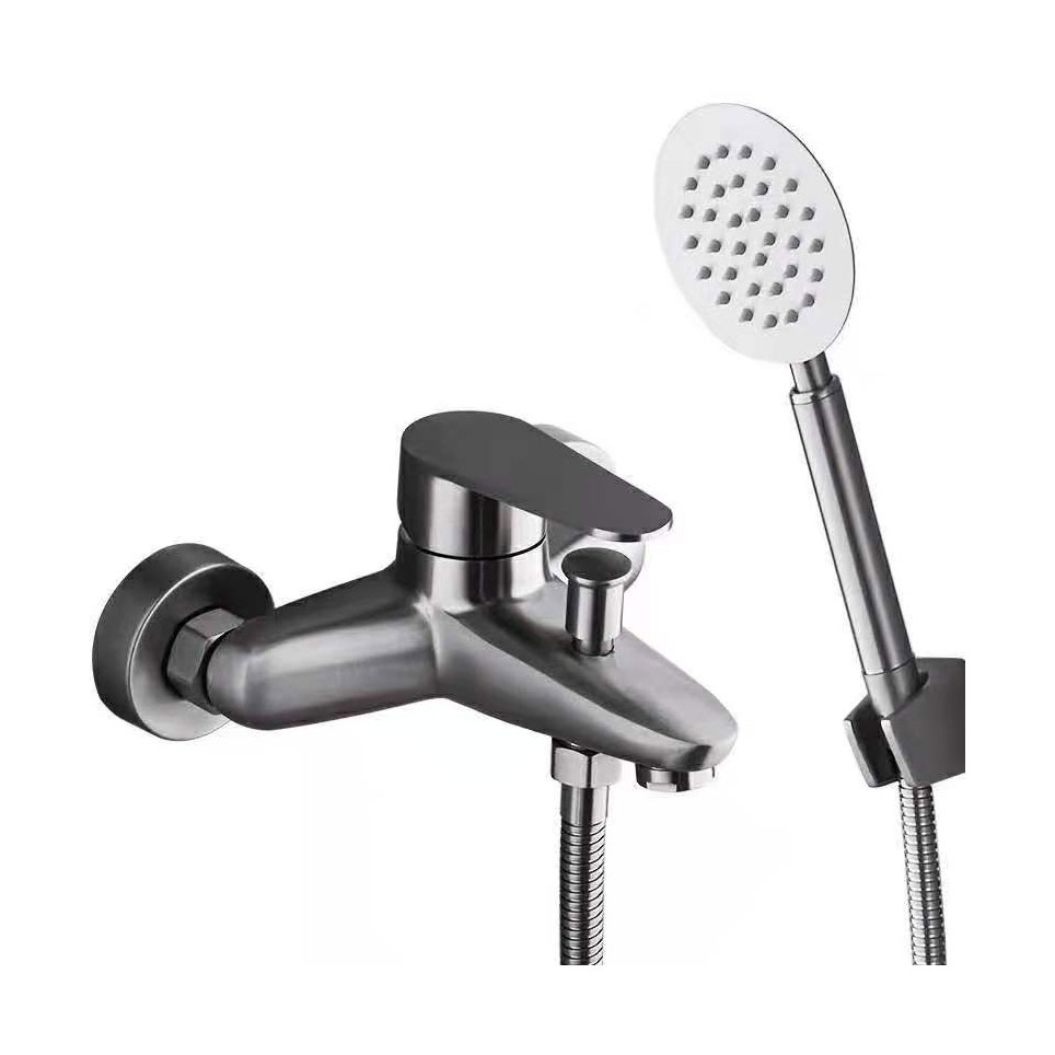 Bathroom rain shower mixer with shower head