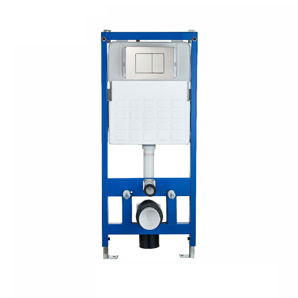 In-wall flush toilet tank systerms for wall-hung toilets