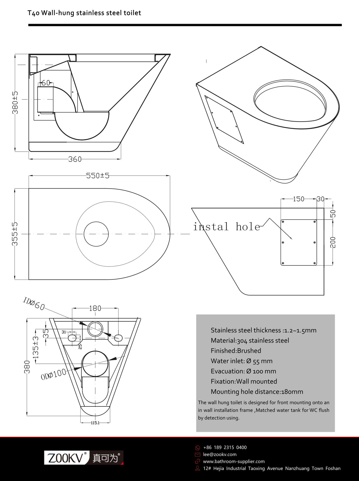 Wall hung stainless steel toilet for PRM ULTIMA.jpg